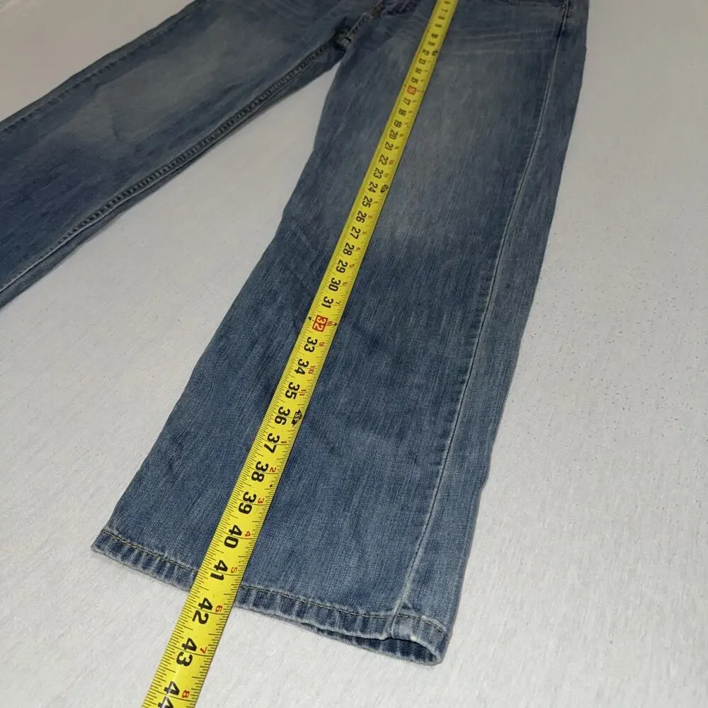 Levi's 569 Loose Straight Jean's Men's 38x32 Pants Blue Denim Baggy